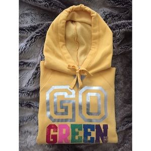 PINK Victoria's Secret Go Green Hoodie